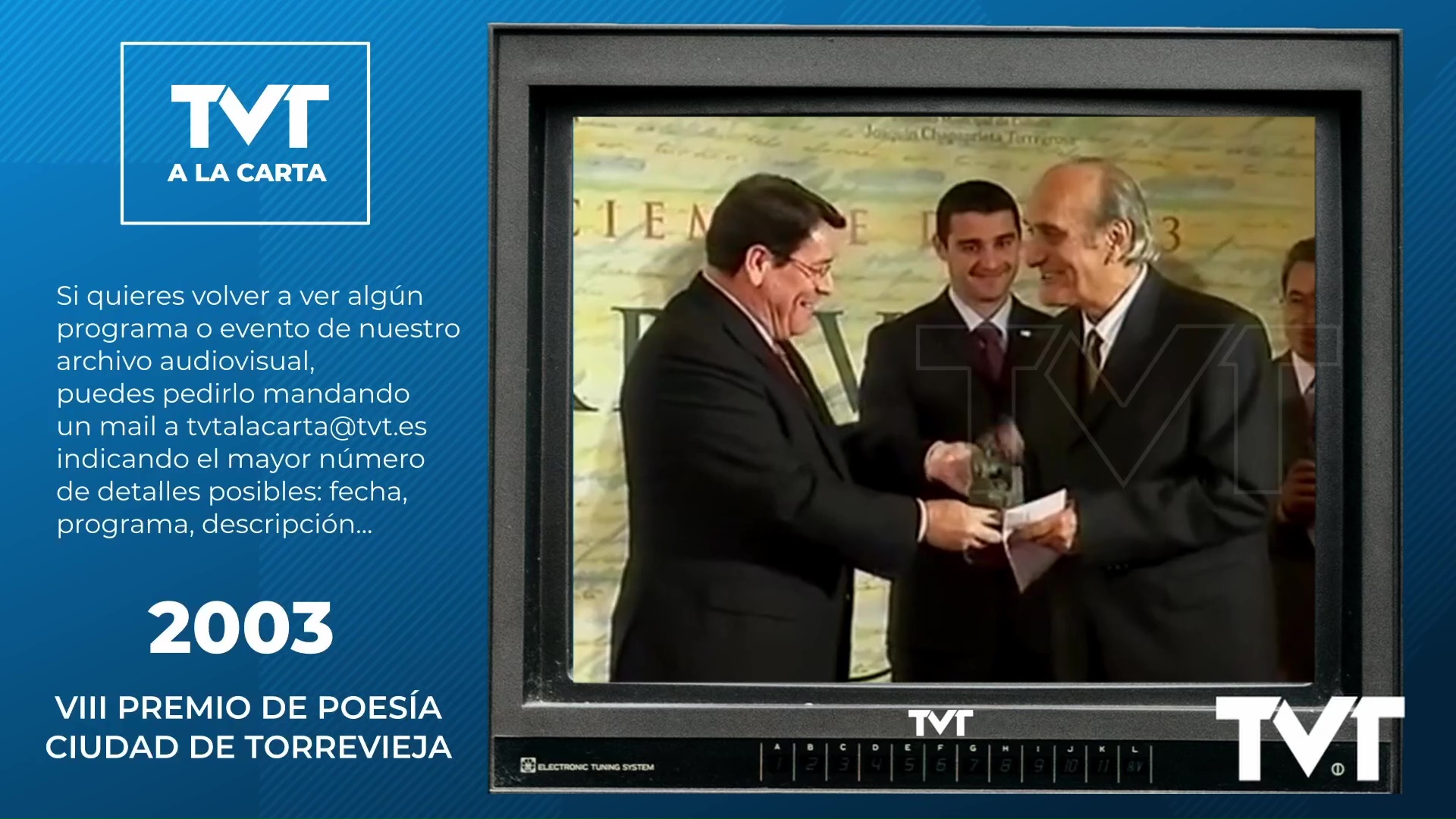 169 - Premio de Poesía 2003